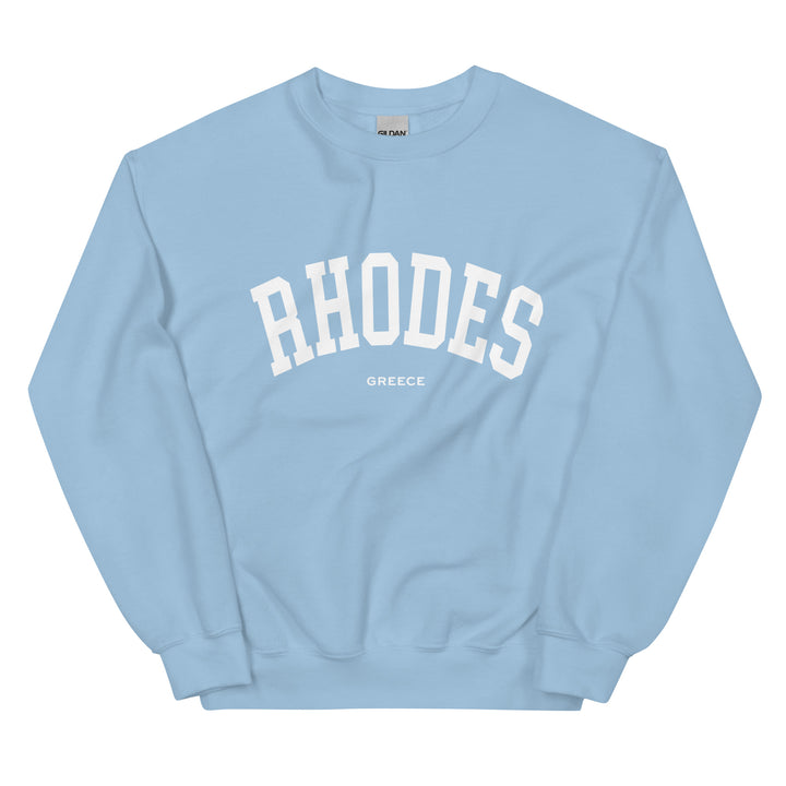 Rhodes Sweatshirt made by Greek brand, Selini. 