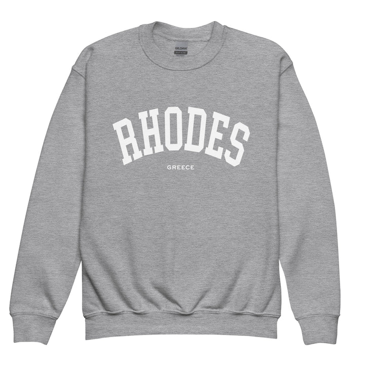 Rhodes Youth Sweatshirt made by Greek brand, Selini.