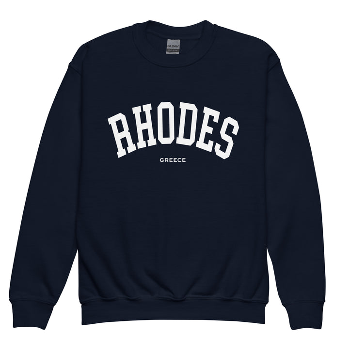 Rhodes Youth Sweatshirt made by Greek brand, Selini.