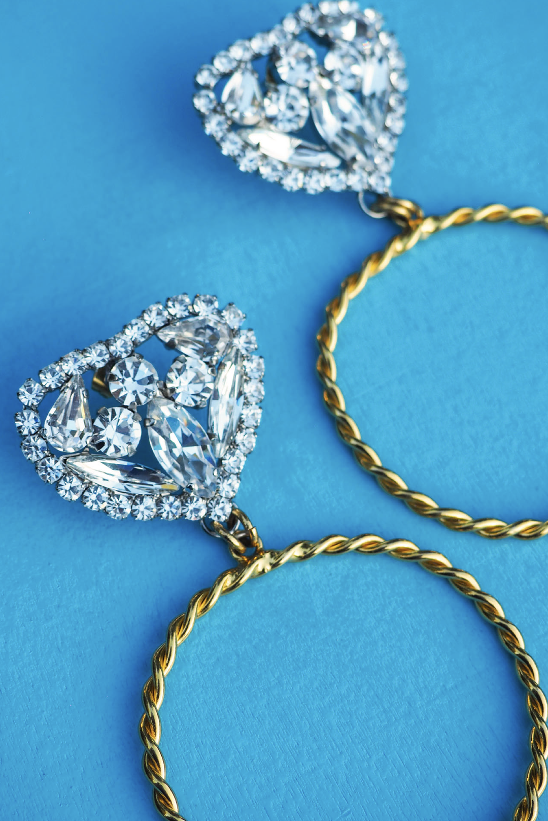 Roxanne Earrings made by Greek brand Mayol, sold by Selini.