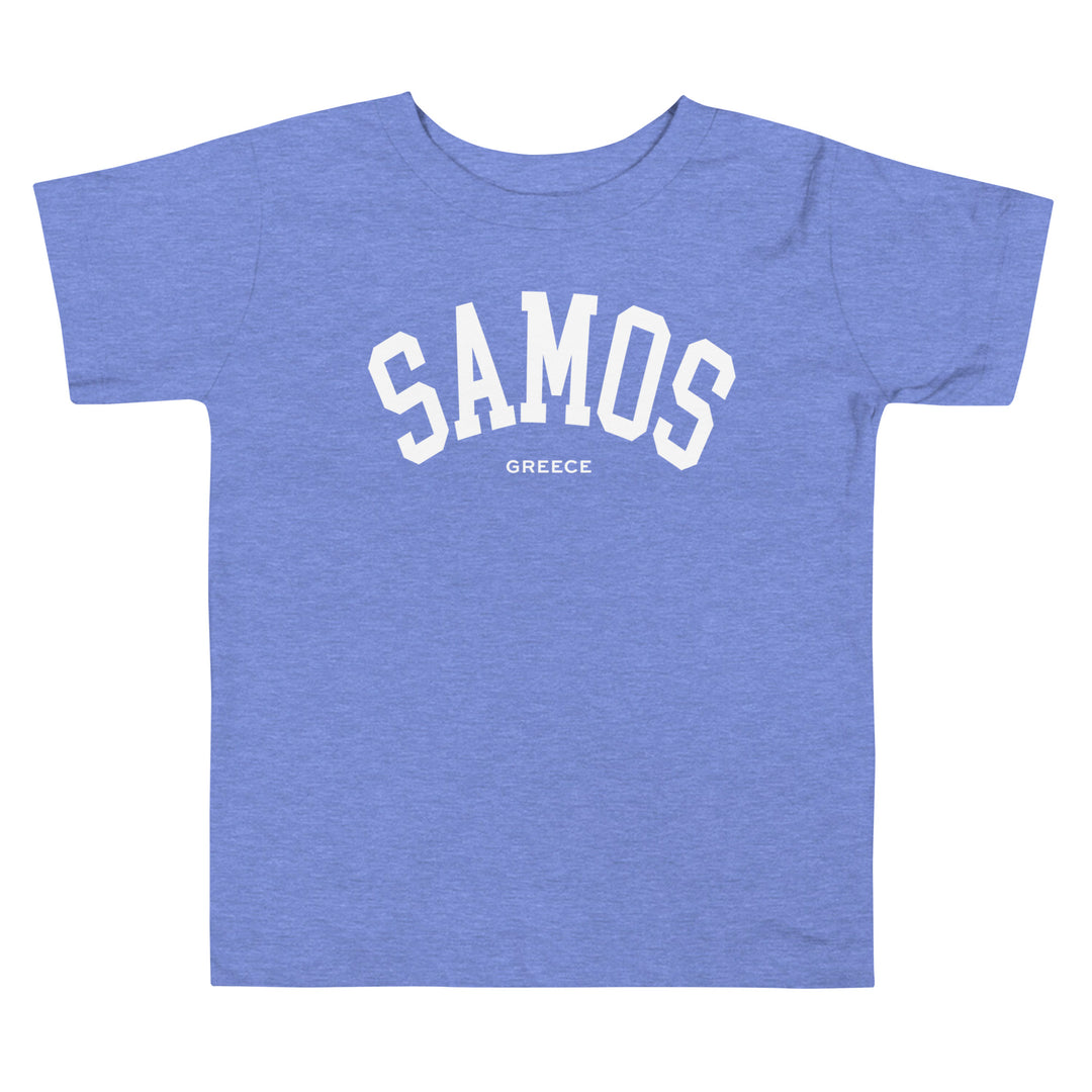 Samos Toddler Tee made by Greek brand, Selini. 