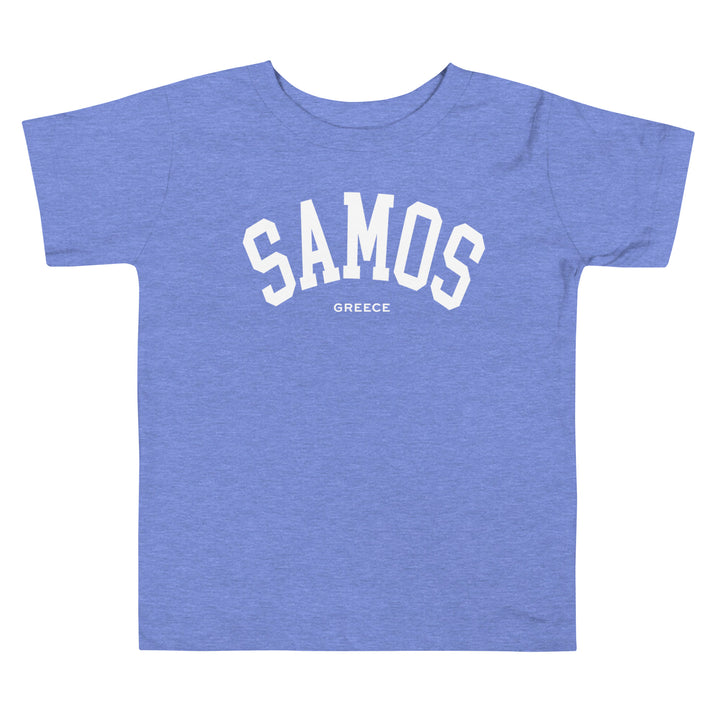 Samos Toddler Tee made by Greek brand, Selini. 