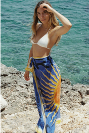 Made in Italy. Large Sun Sarong. Greek Inspired Clothing. Summer Beach Staple. 