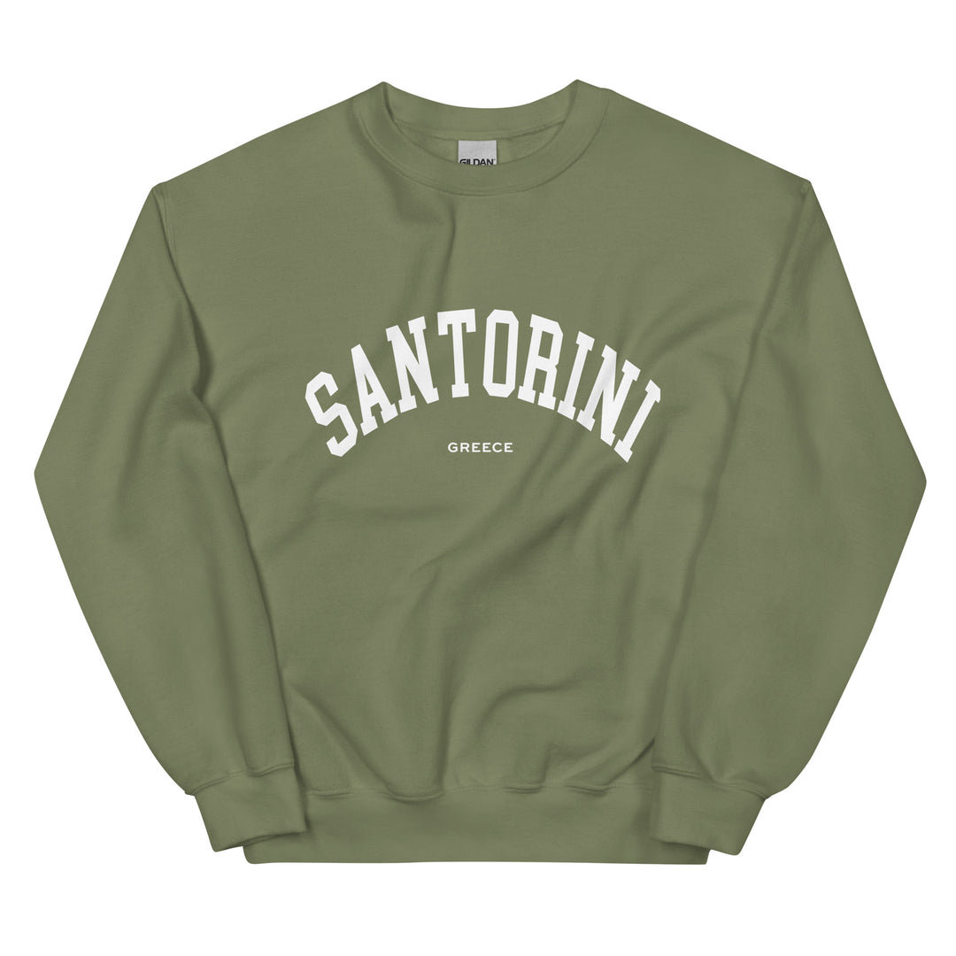 Santorini Sweatshirt made by Greek brand, Selini. 