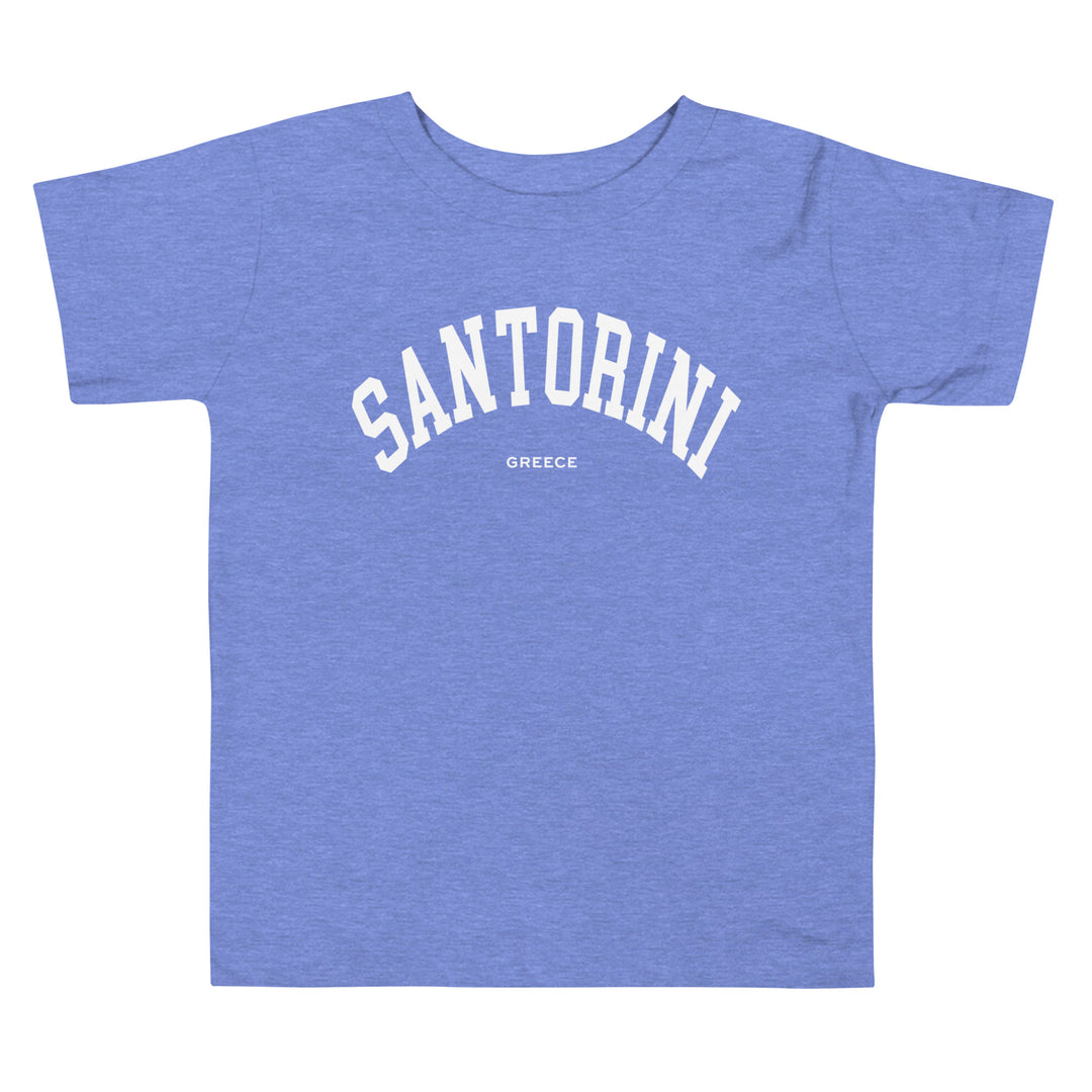Santorini Toddler Tee made by Greek brand, Selini. 