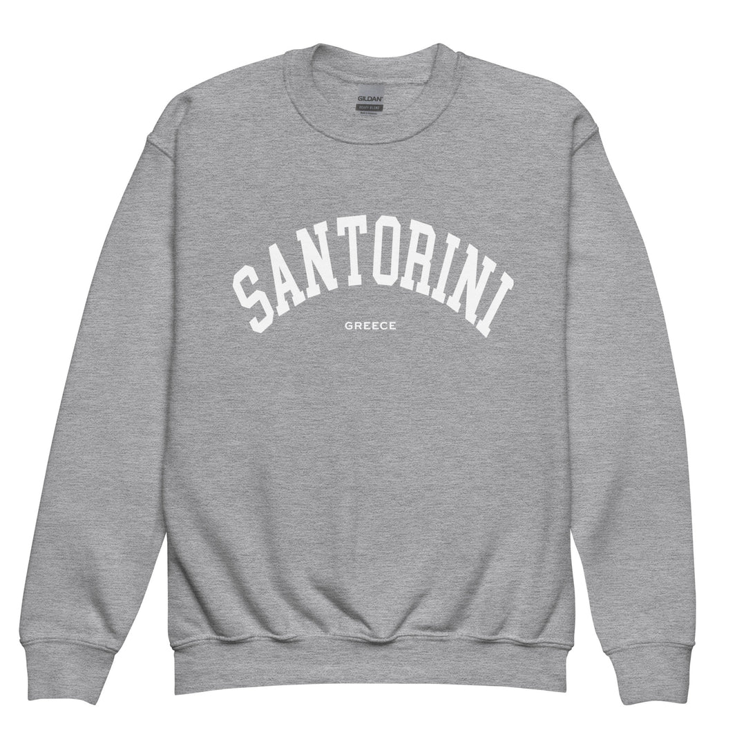 Santorini Youth Sweatshirt made by Greek brand, Selini.
