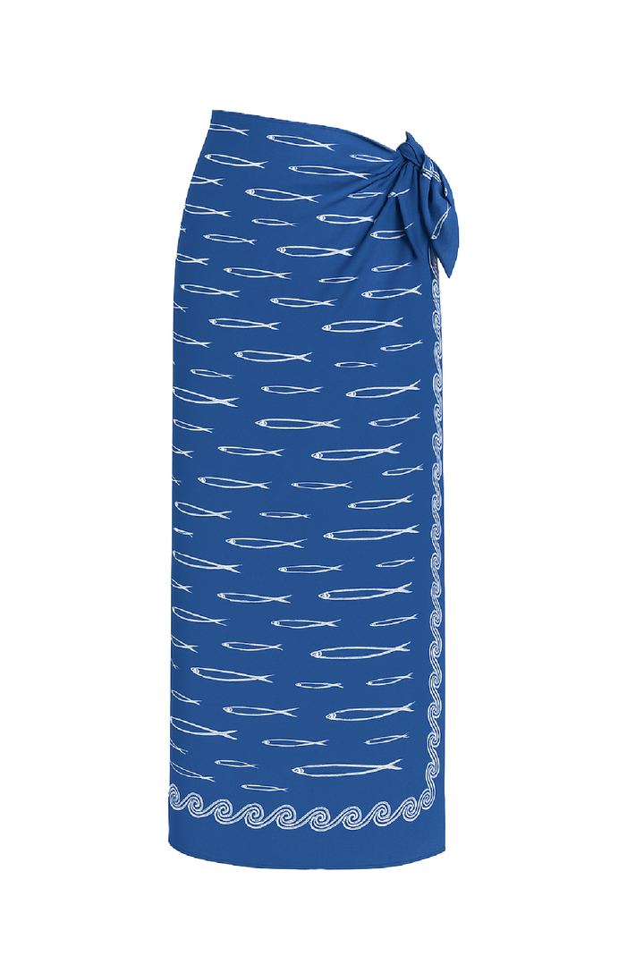 Sardelakia Sarong made by Greek brand, Selini.