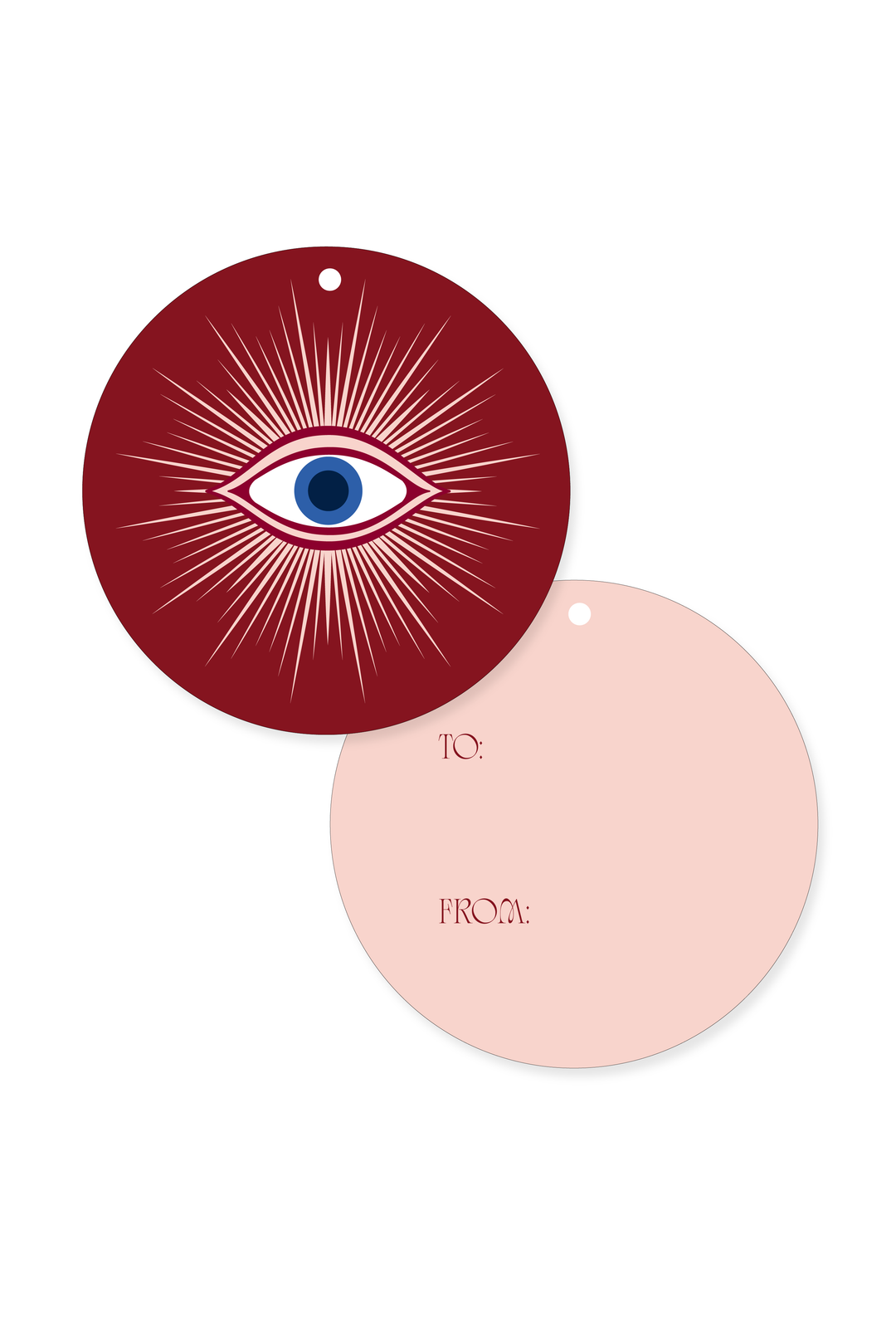 Sparkly Eye Gift Tags