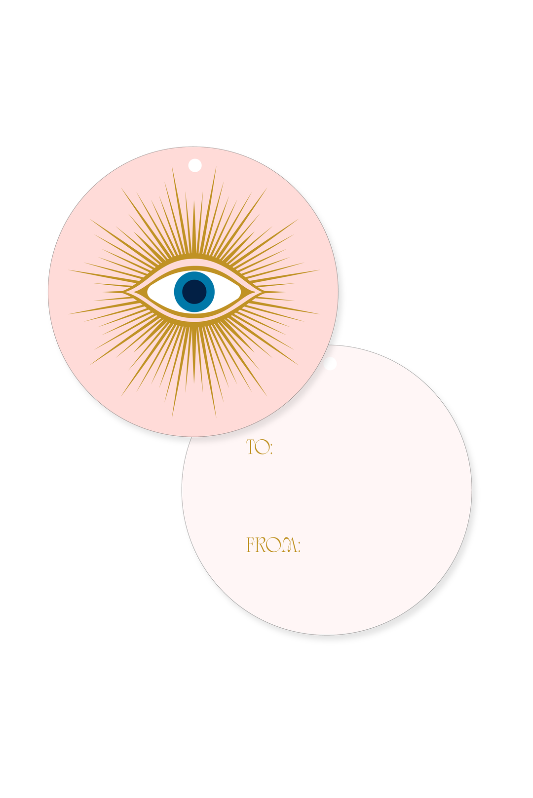 Sparkly Eye Gift Tags