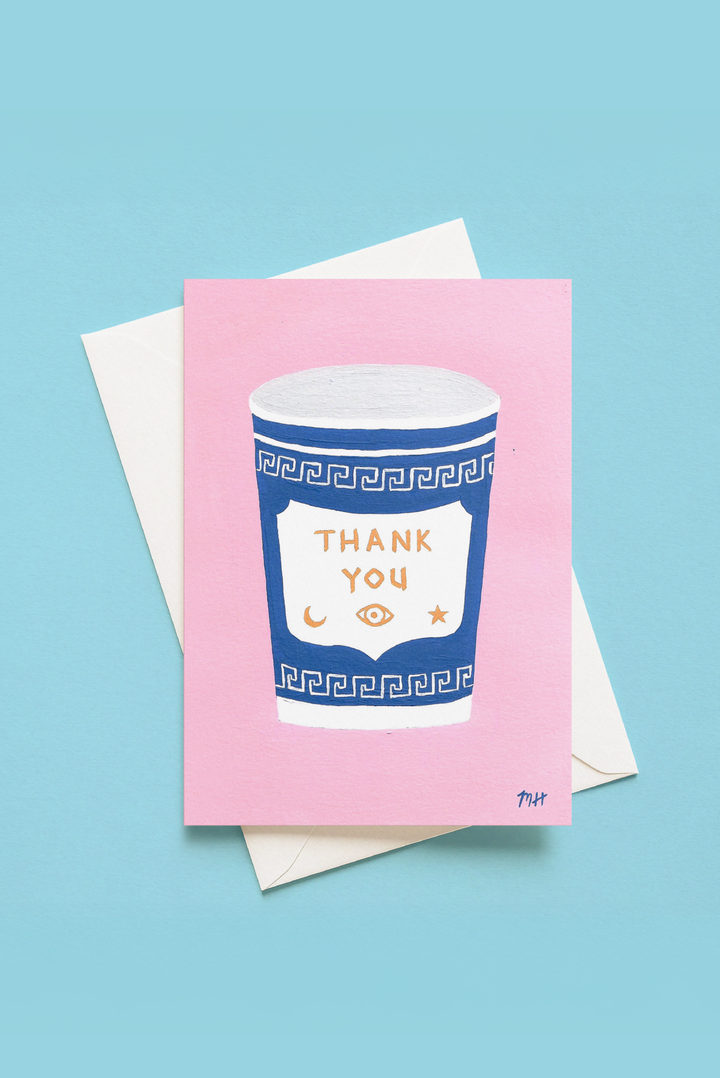 A Little Cup of Gratitude Card