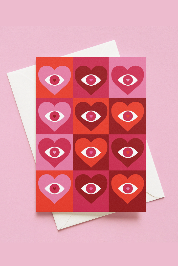 Heart Eyes Card