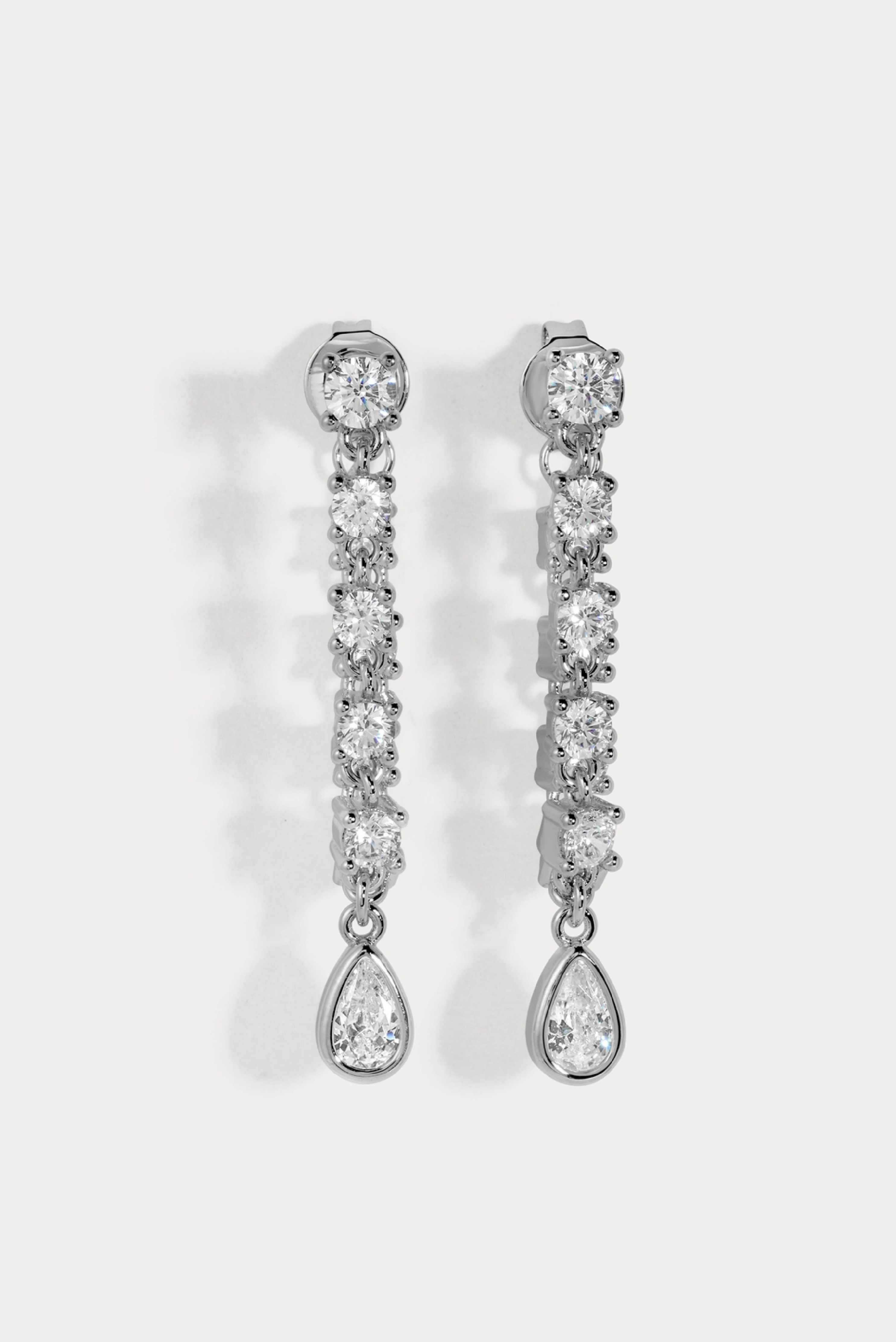 Small Stephie Bezel Earrings