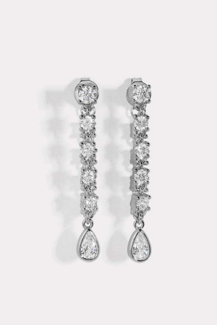 Small Stephie Bezel Earrings