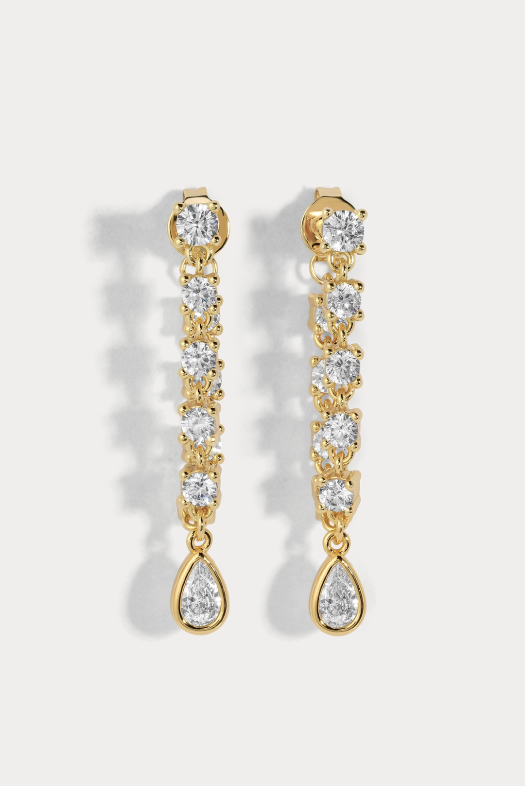 Small Stephie Bezel Earrings