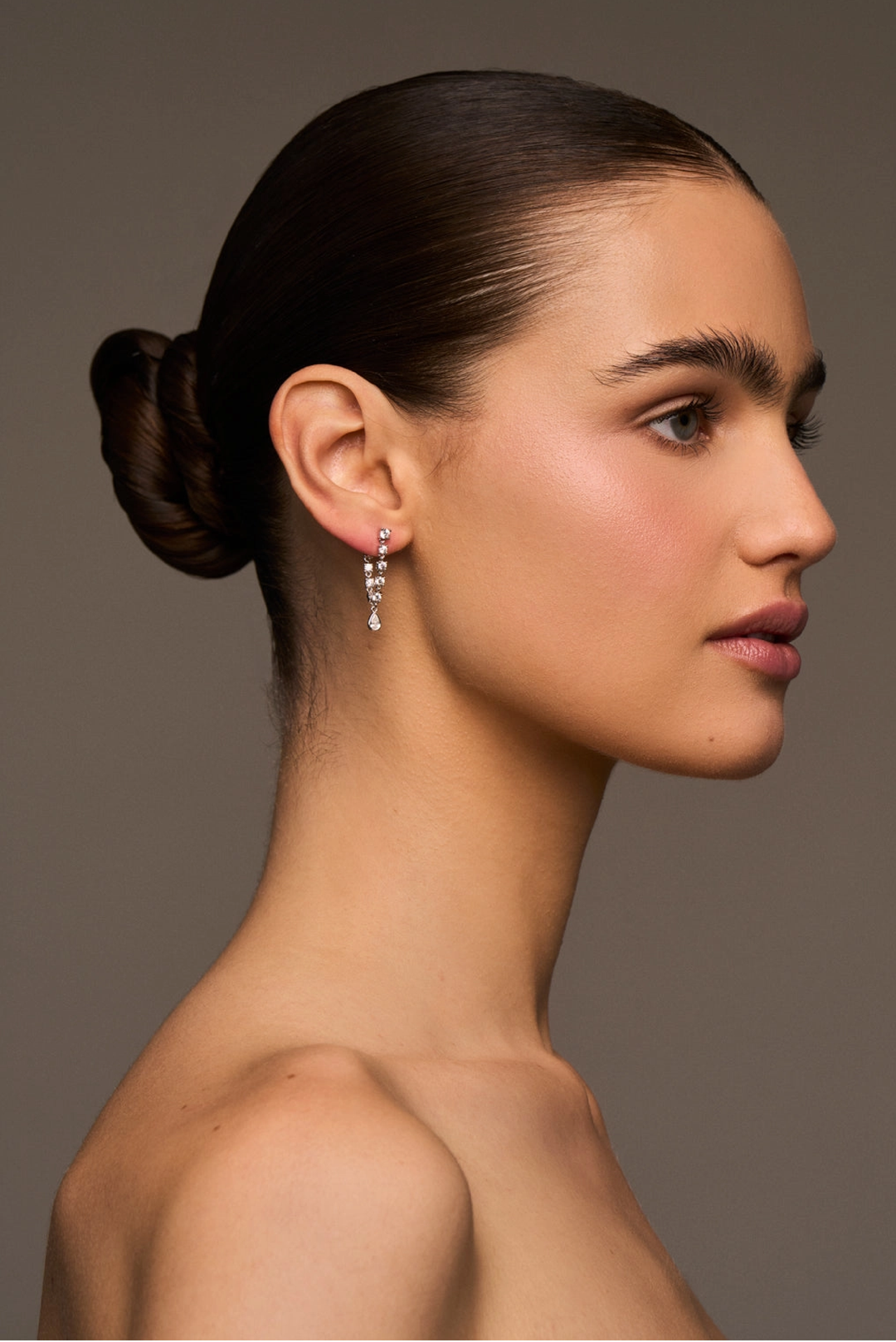 Small Stephie Bezel Earrings