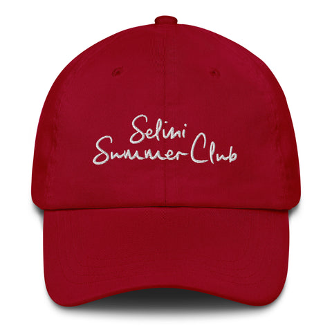 Selini Classic. Selini Summer Club. Simple and Timeless Hat. 100% Cotton. 