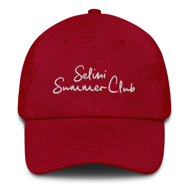 Selini Classic. Selini Summer Club. Simple and Timeless Hat. 100% Cotton. 