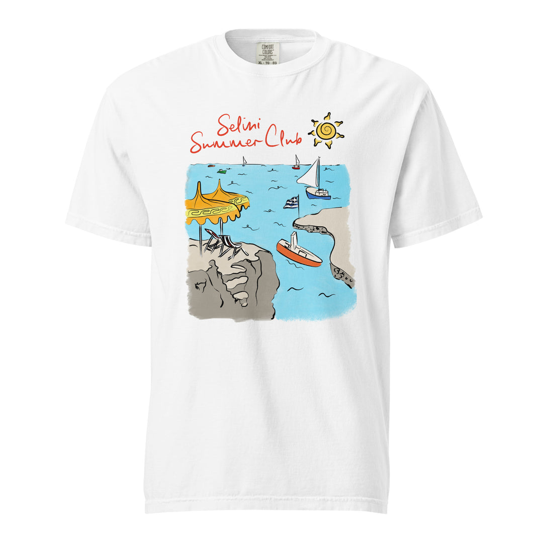 Selini Classic. Selini Summer Club. Greek Inspired Look. Everyday T-Shirt. 