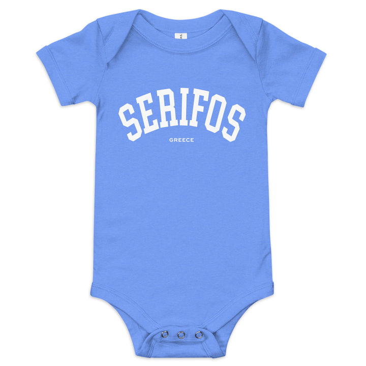 Serifos Baby Onesie made by Greek brand, Selini. 