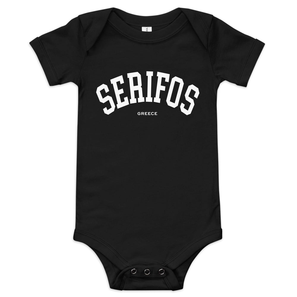 Serifos Baby Onesie made by Greek brand, Selini. 