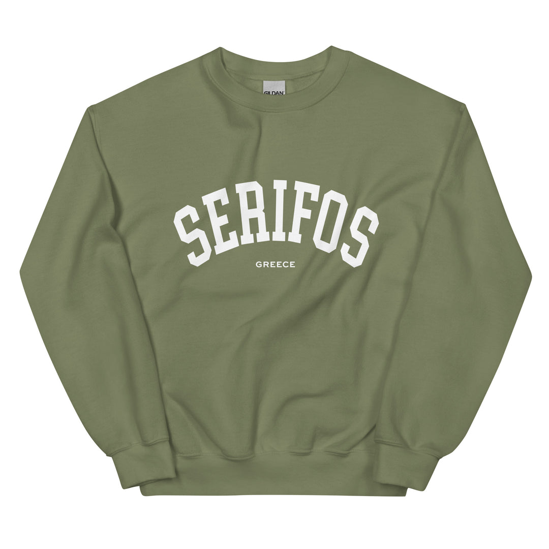 Serifos Sweatshirt made by Greek brand, Selini. 
