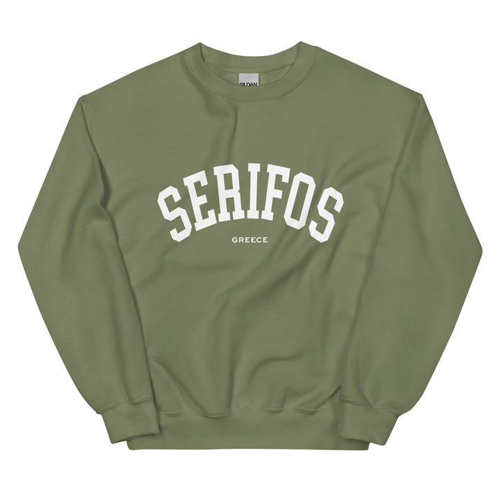 Serifos Sweatshirt made by Greek brand, Selini. 