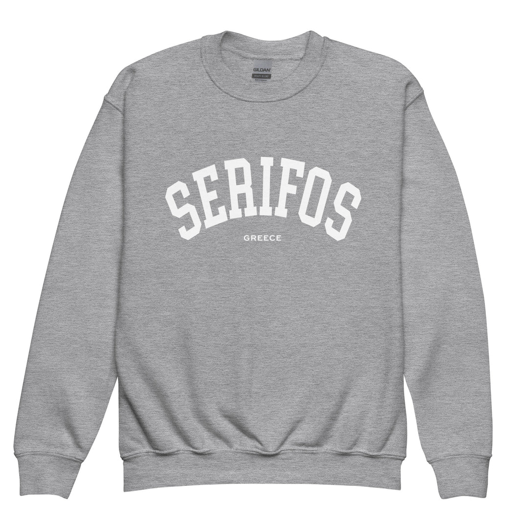 Serifos Youth Sweatshirt made by Greek brand, Selini.