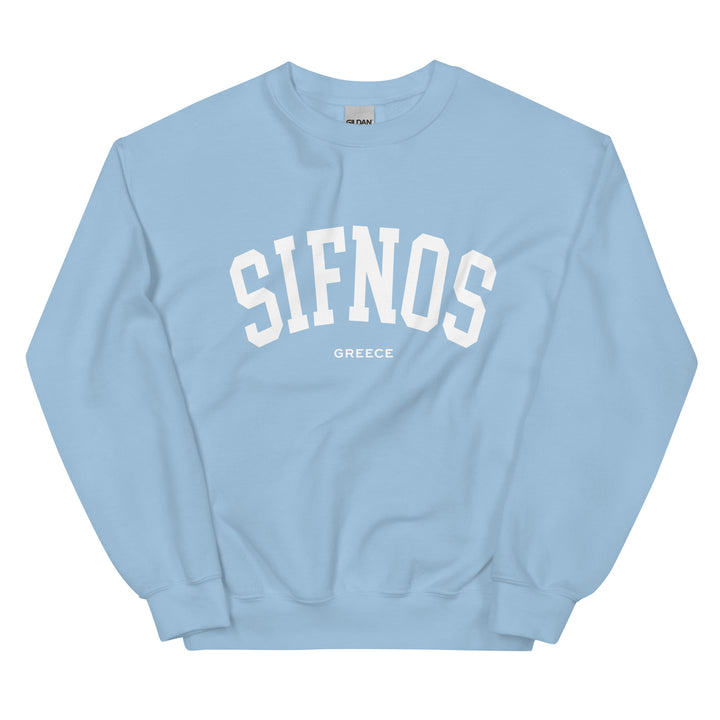 Sifnos Sweatshirt made by Greek brand, Selini. 