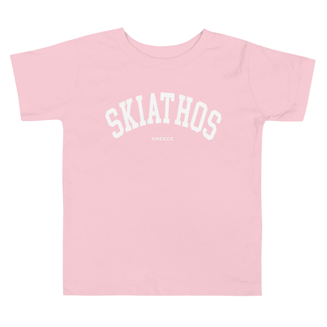 Skiathos Toddler Tee made by Greek brand, Selini.