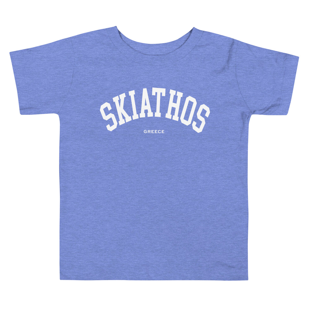 Skiathos Toddler Tee made by Greek brand, Selini.