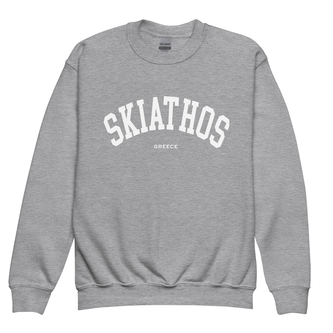Skiathos Youth Sweatshirt made by Greek brand, Selini.