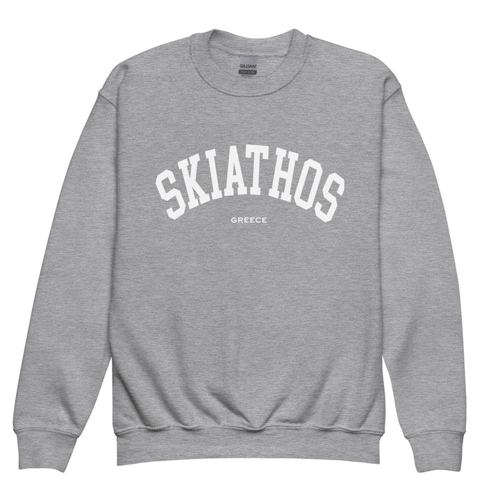 Skiathos Youth Sweatshirt made by Greek brand, Selini.