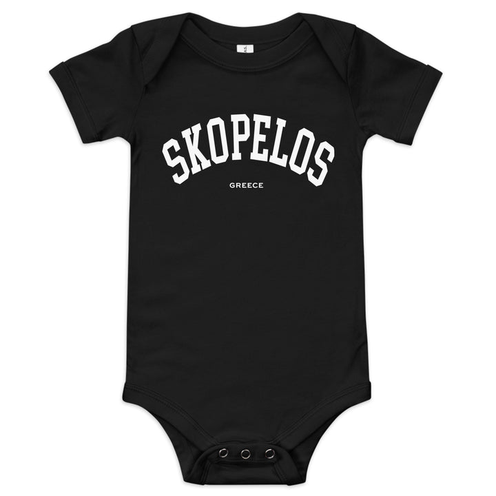 Skopelos Baby Onesie made by Greek brand, Selini.