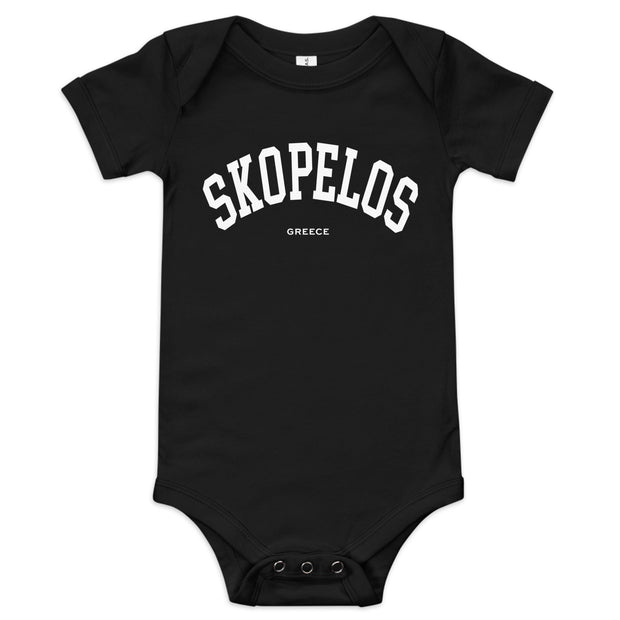 Selini Classic. 100% Cotton. Chora Collection. Location Based Baby Onesie.