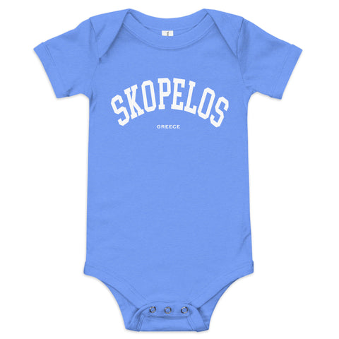 Selini Classic. 100% Cotton. Chora Collection. Location Based Baby Onesie.