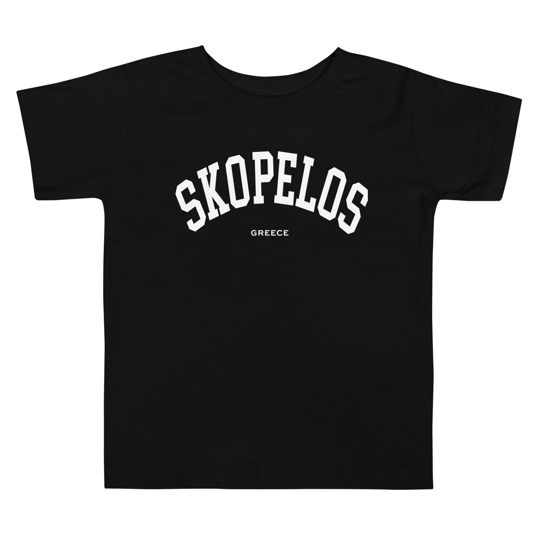 Skopelos Toddler Tee made by Greek brand, Selini.