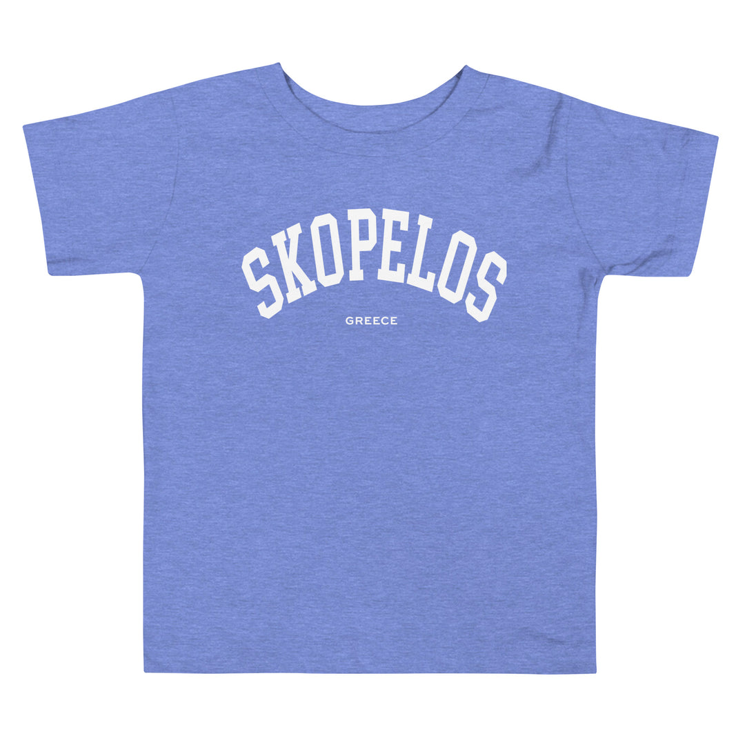 Skopelos Toddler Tee made by Greek brand, Selini.