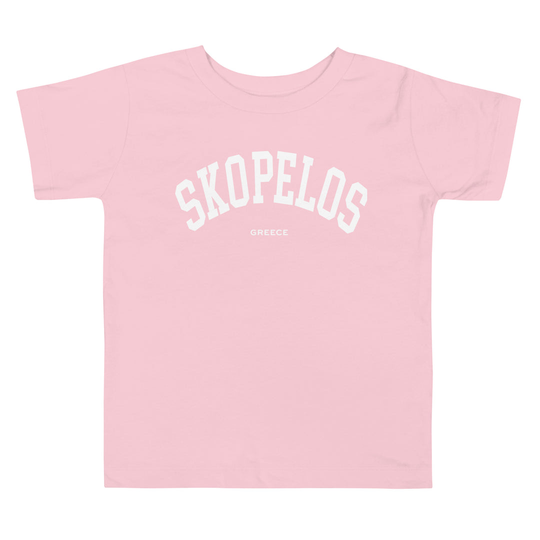 Skopelos Toddler Tee made by Greek brand, Selini.