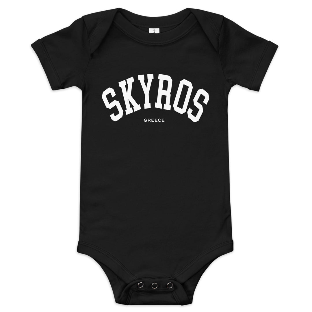 Skyros Baby Onesie made by Greek brand, Selini. 