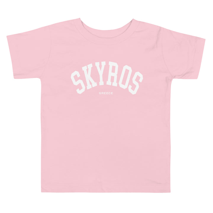 Skyros Toddler Tee made by Greek brand, Selini. 