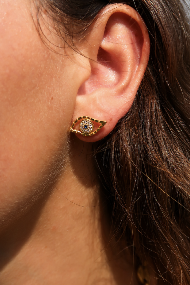 Eos Earrings sold by Greek Brand, Selini.
