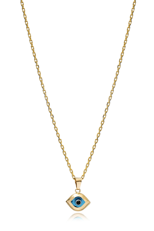 Classic Evil Eye Necklace sold by Greek brand, Selini.
