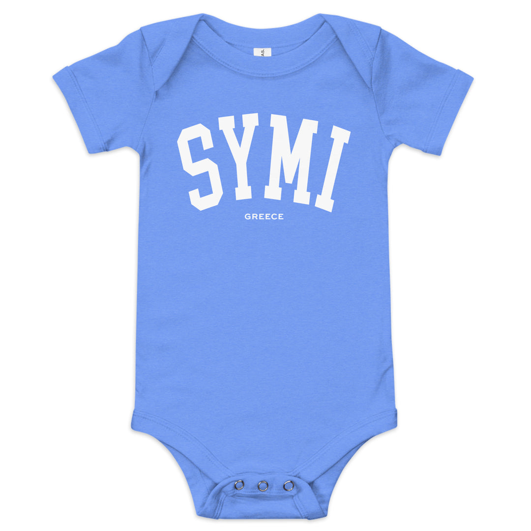 Symi Baby Onesie made by Greek brand, Selini.