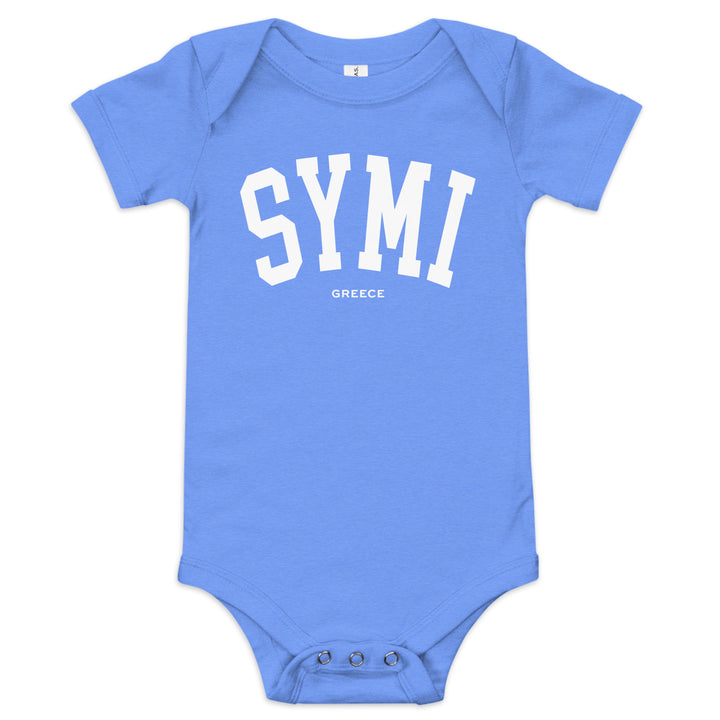 Symi Baby Onesie made by Greek brand, Selini.