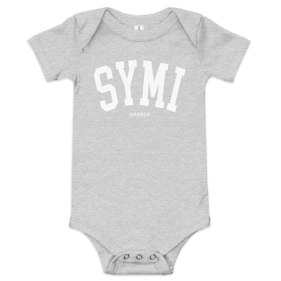 Symi Baby Onesie made by Greek brand, Selini.