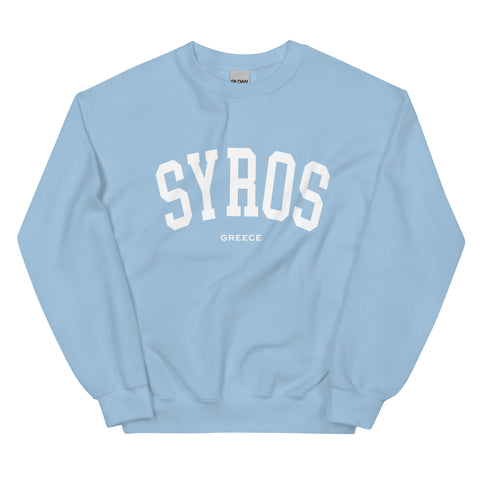 Selini Classic. 50% Cotton, 50% Polyester. Chora Collection. Location Based Sweatshirt.