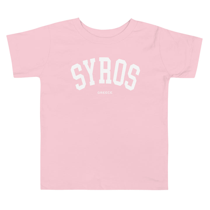 Syros Toddler Tee made by Greek brand, Selini. 