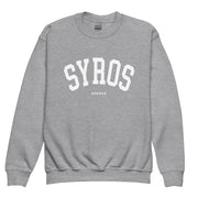 Selini Classic. 50% Cotton, 50% Polyester. Chora Collection. Location Based Youth Sweatshirt.