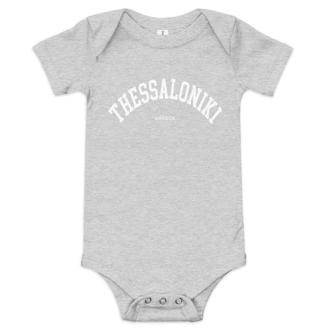Thessaloniki Baby Onesie made by Greek brand, Selini. 