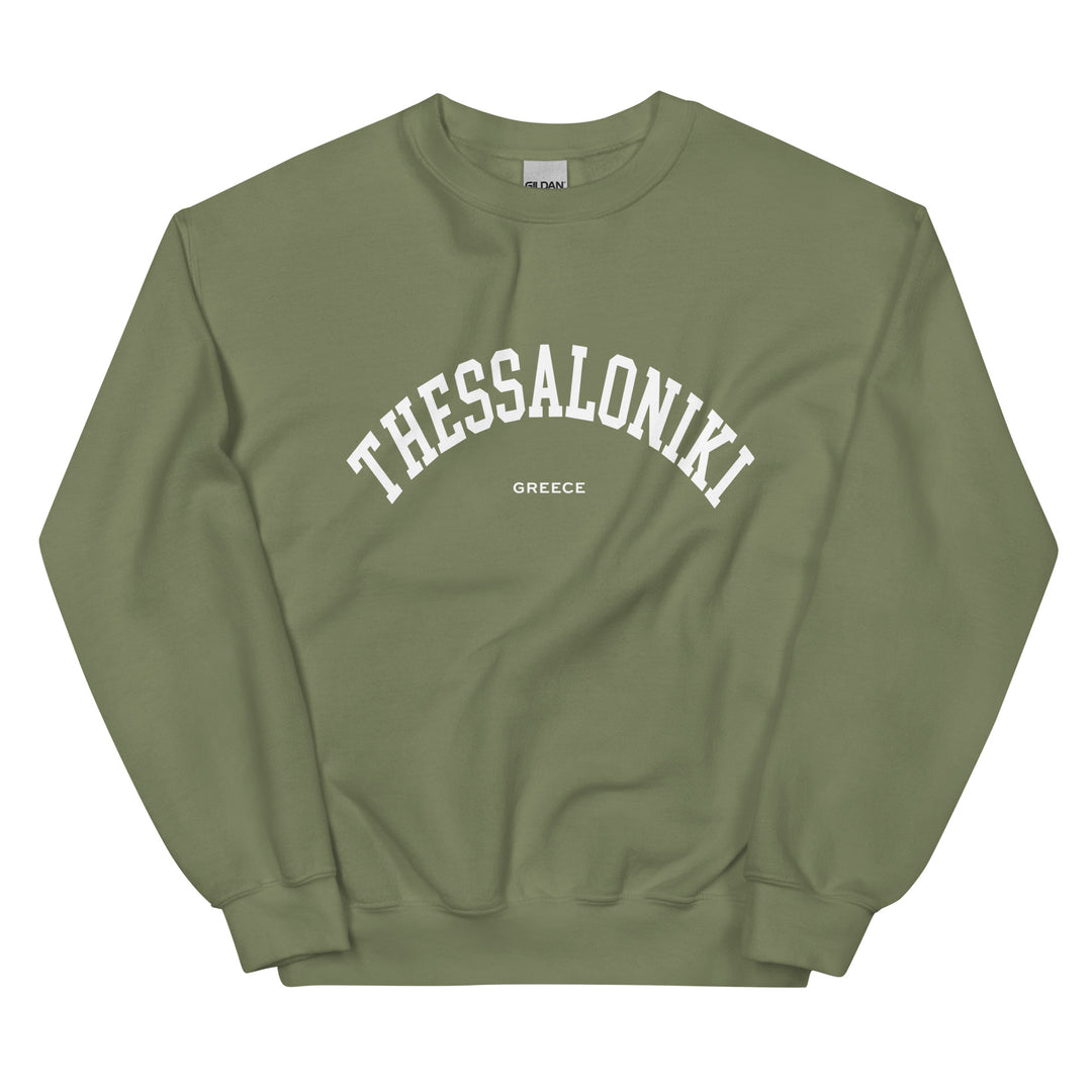 Thessaloniki Sweatshirt made by Greek brand, Selini. 